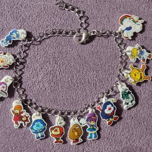 Rainbow Brite Charm Bracelet